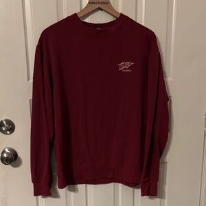 Chubbies boom slam Maroon Sweatshirt medium